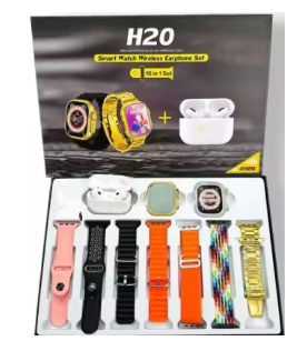 Y80 Ultra Smart Watch – 2.02" HD Display + 8 Straps + Case