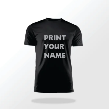 Customized Name T-Shirt for Men – Lycra Fabric for Summer