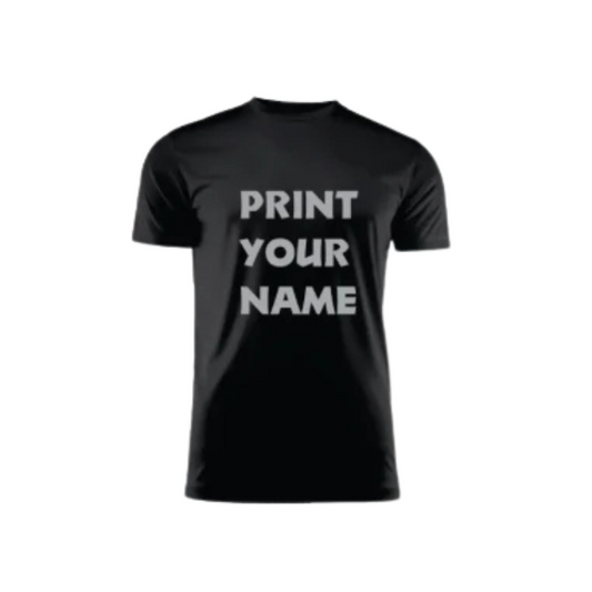 Customized Name T-Shirt for Men – Lycra Fabric for Summer