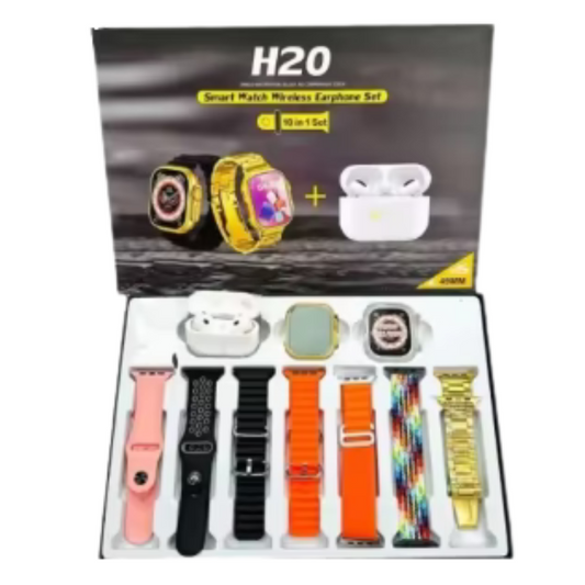 Y80 Ultra Smart Watch – 2.02" HD Display + 8 Straps + Case